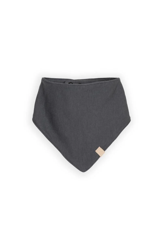 Bavaglino triangolo con lato in spugna - Midnight Blu