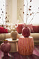Vaso metal Dark Red