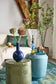 Vaso metal Small Dark Blue