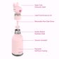 Bottiglia termica Bestie Bunny