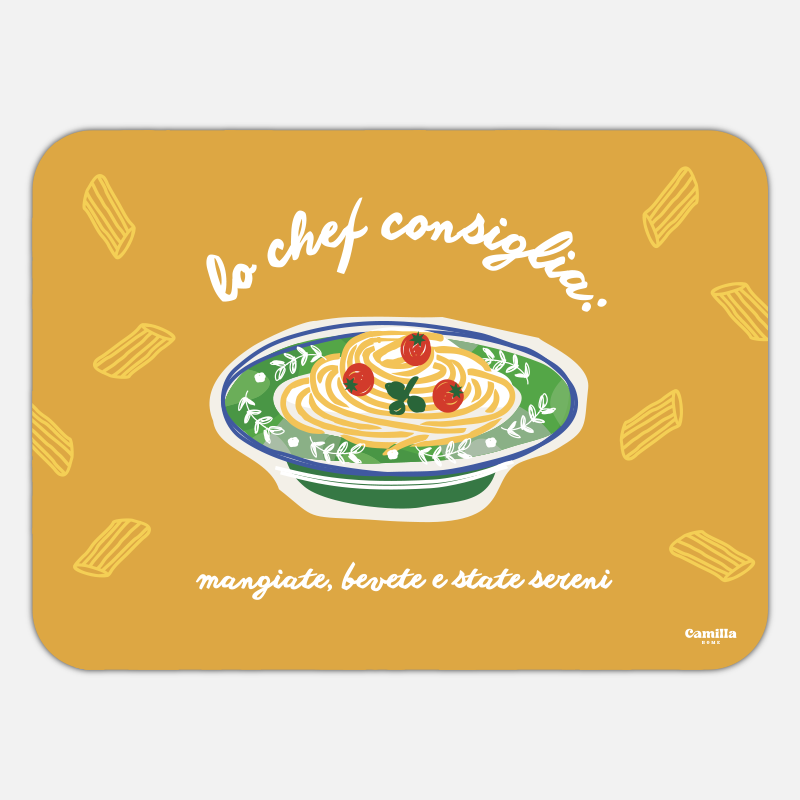 Tovaglietta Lo chef consiglia