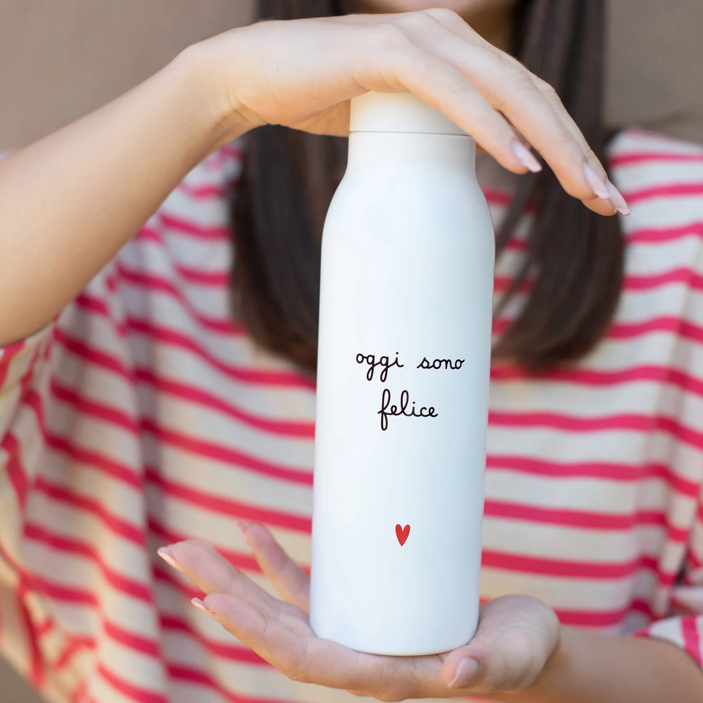 Borraccia termica Oggi sono felice - 0,5 l