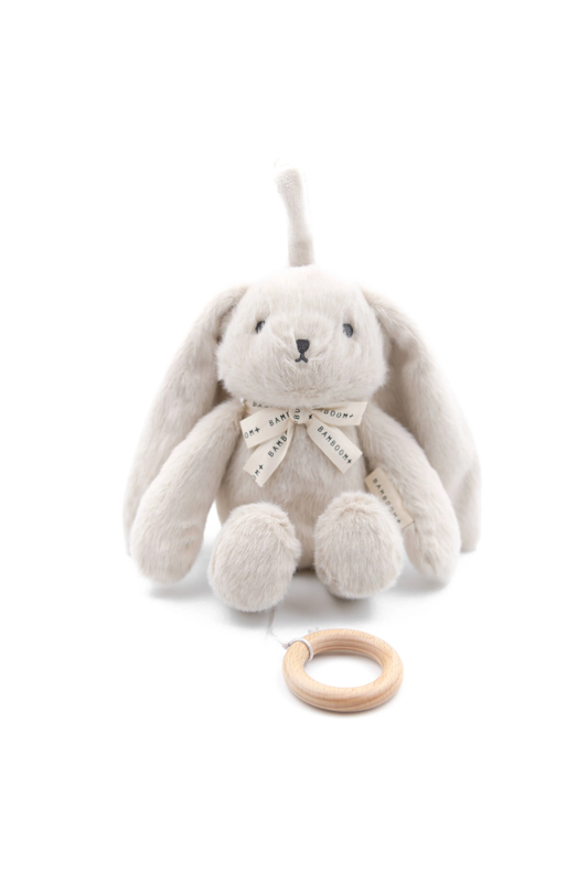 Carillon peluche coniglietto - Warm Grey