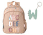 Zainetto Medio Funny Letters + Portachiavi Personalizzabile