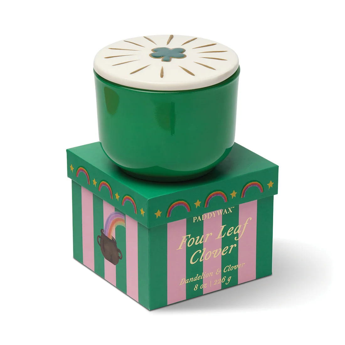 Candela Charmed - Green Four Leaf