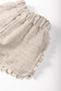 Shorts bimba con bordino - Mustard Sabbia - 18/24M