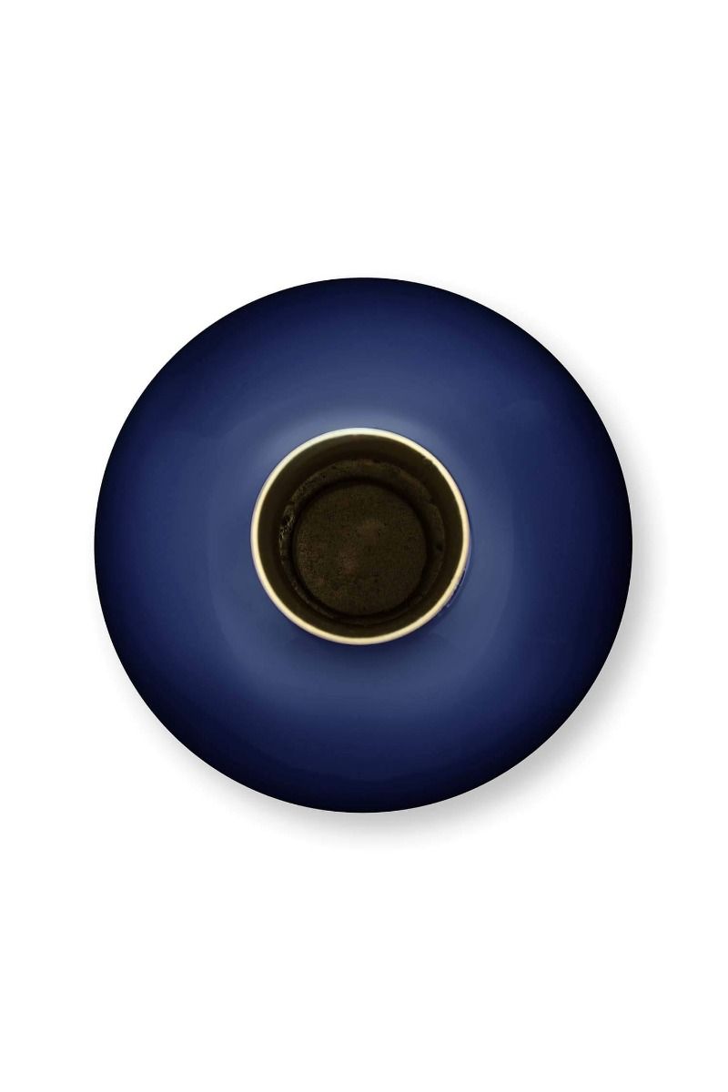 Vaso metal Small Dark Blue