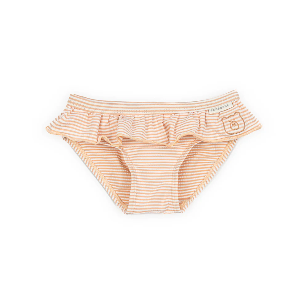 Costume da bagno - Bimba - Pink stripes bear