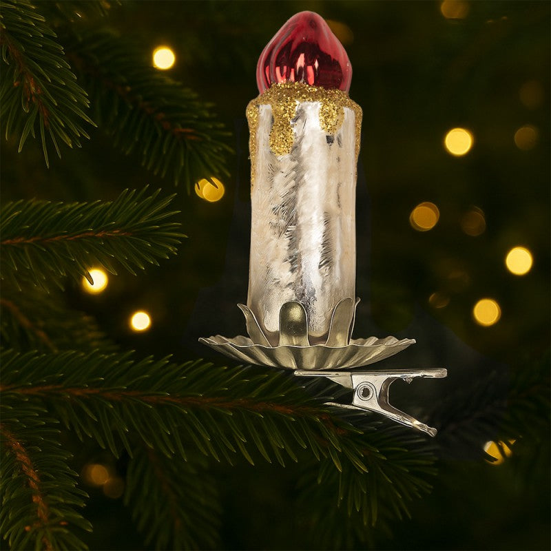 Decoro Candela con clip