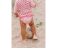 Costume Contenitivo Volanti - Stripes Bloom & Blush