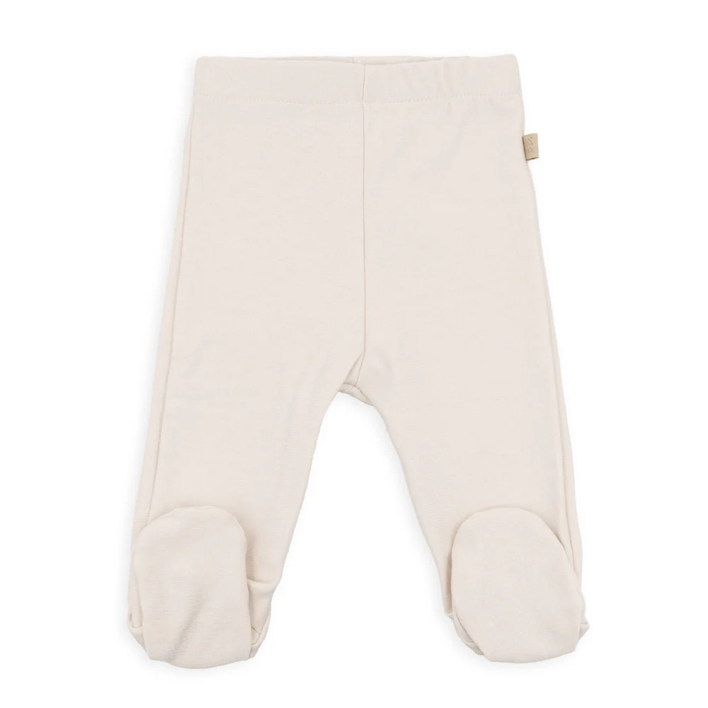 Pantaloncino Neonato con piedi Pure - Warm White - 1M