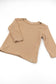 Shirt con apertura spalle - Mocha Sand