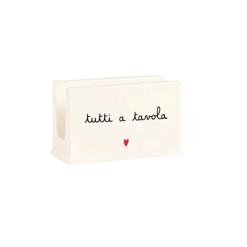 Porta tovaglioli Tutti a tavola