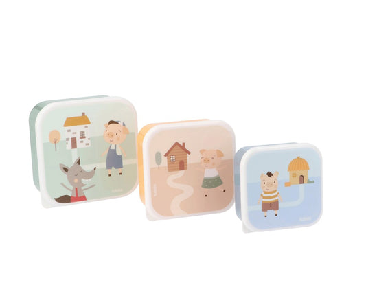 3 Scatoline Snack The Three Little Pigs