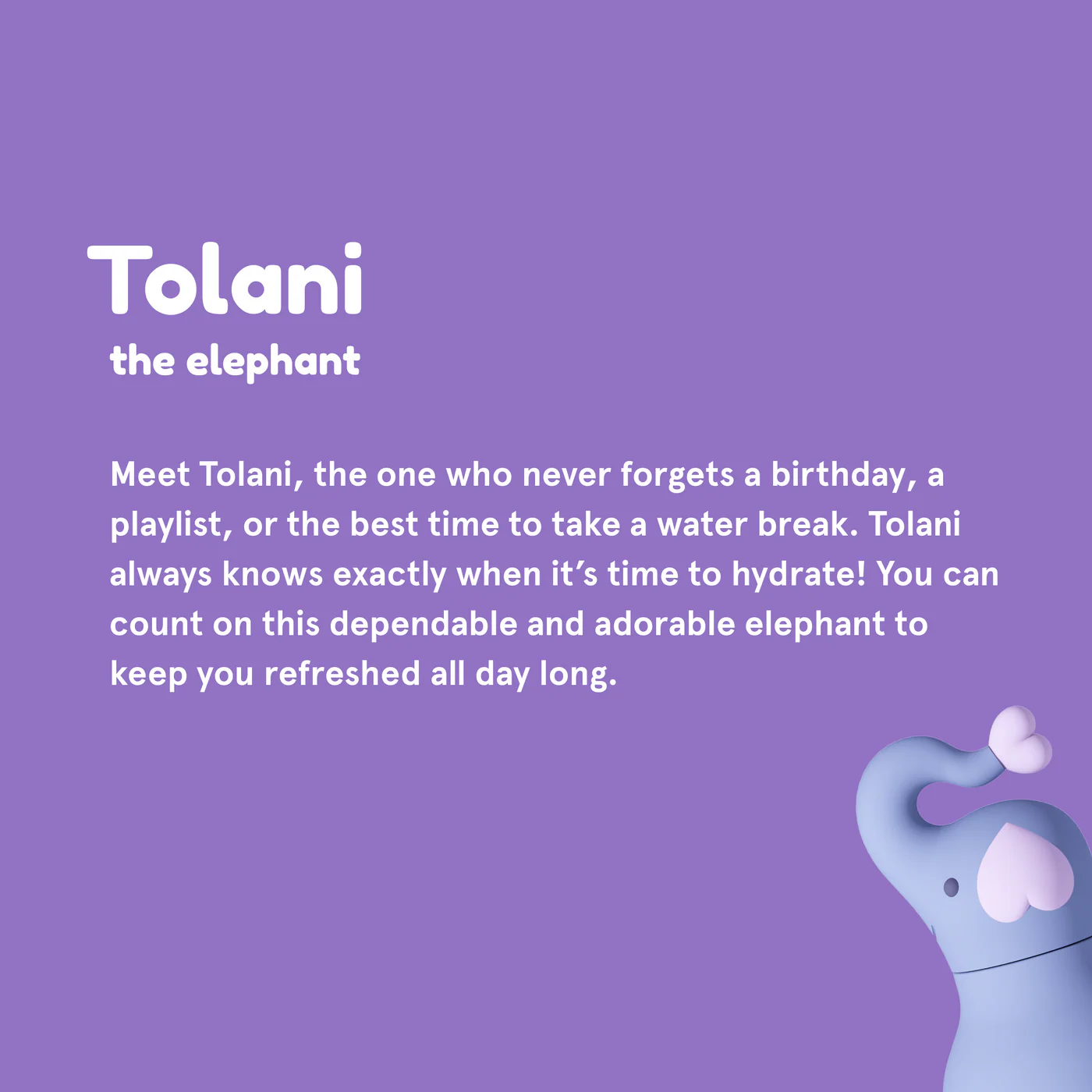 Bottiglia termica Bestie Elephant