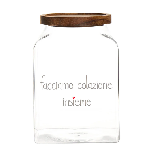 Barattolo Facciamo colazione insieme