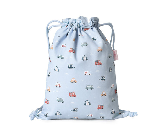 Sacca-zaino Tela City Cars Personalizzabile