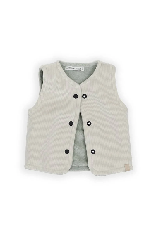 Gilet smanicato reversibile - Sky Grey