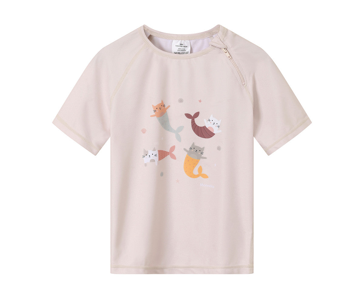 T-Shirt Nuoto Protezione Solare - Marmeid Cats