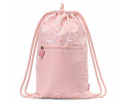 Sacca-Zaino Impermeabile Blossom Birds Personalizzabile