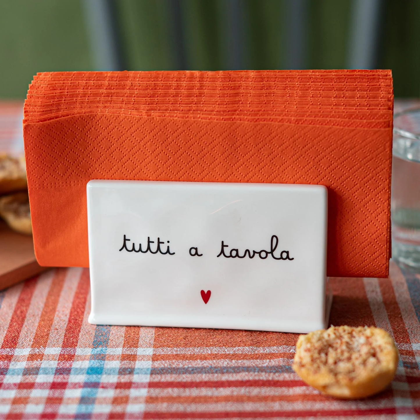 Porta tovaglioli Tutti a tavola