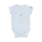 Body bimbo maniche corte - Azzurro