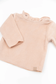 Shirt con colletto volant - Pale Pink