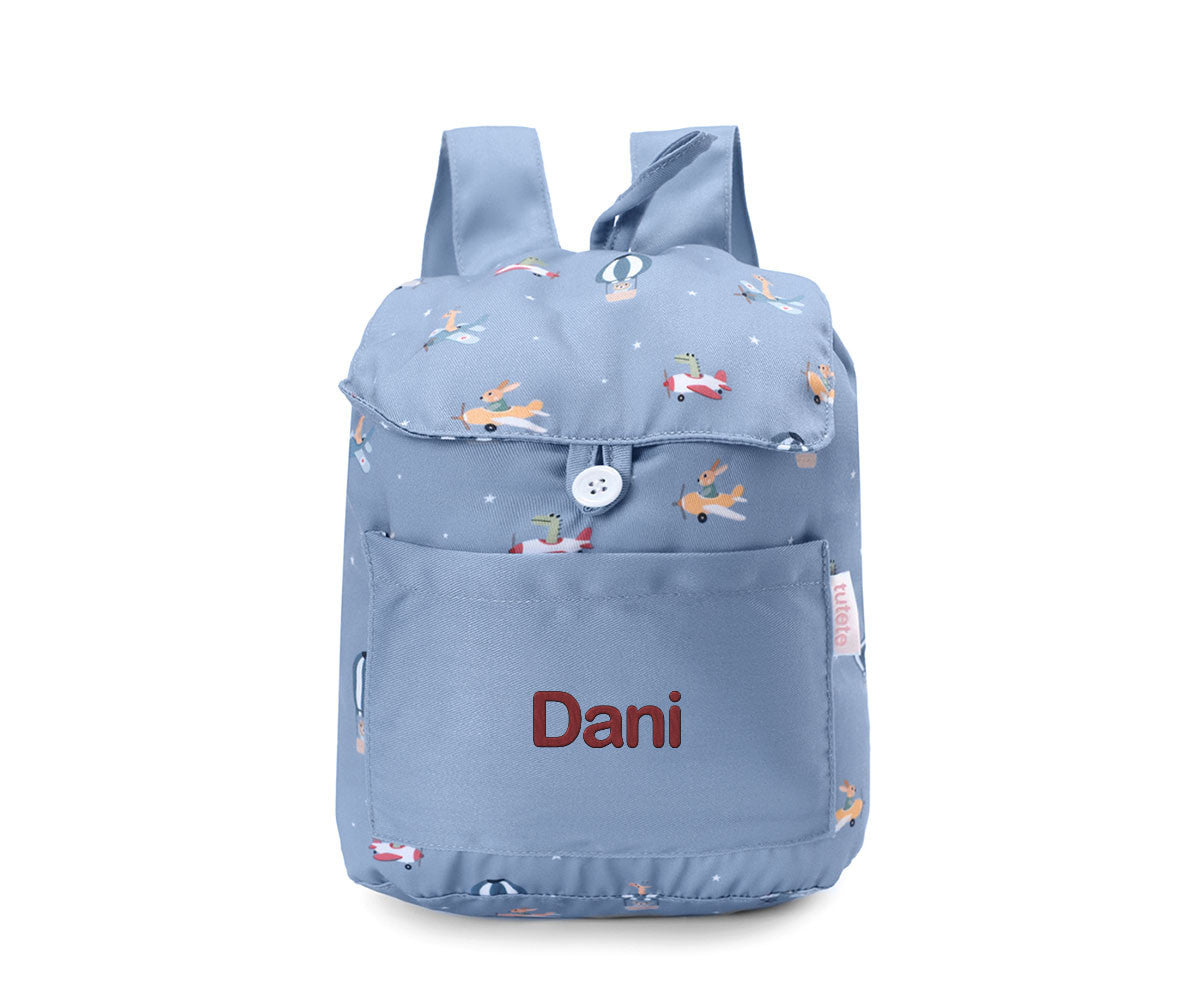 Zaino piccolo Tela Planes Personalizzabile