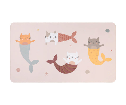 Telo Microfibra - Mermaid Cats