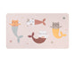 Telo Microfibra - Mermaid Cats