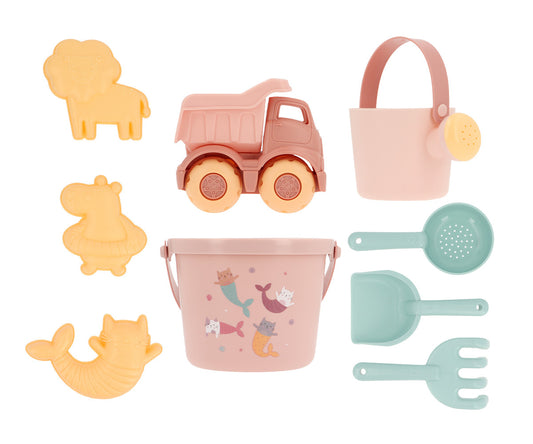 Set Spiaggia Secchiello - Monneka Mermaid Cats + Camioncino