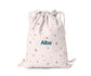 Sacca-zaino Tela Geometric Nature Personalizzabile