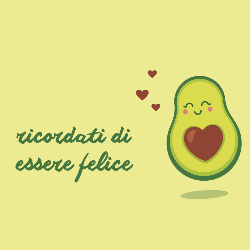 Tovaglietta Ricordati di essere felice