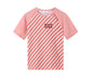 T-Shirt Nuoto Protezione Solare - Stripes Bloom & Blush