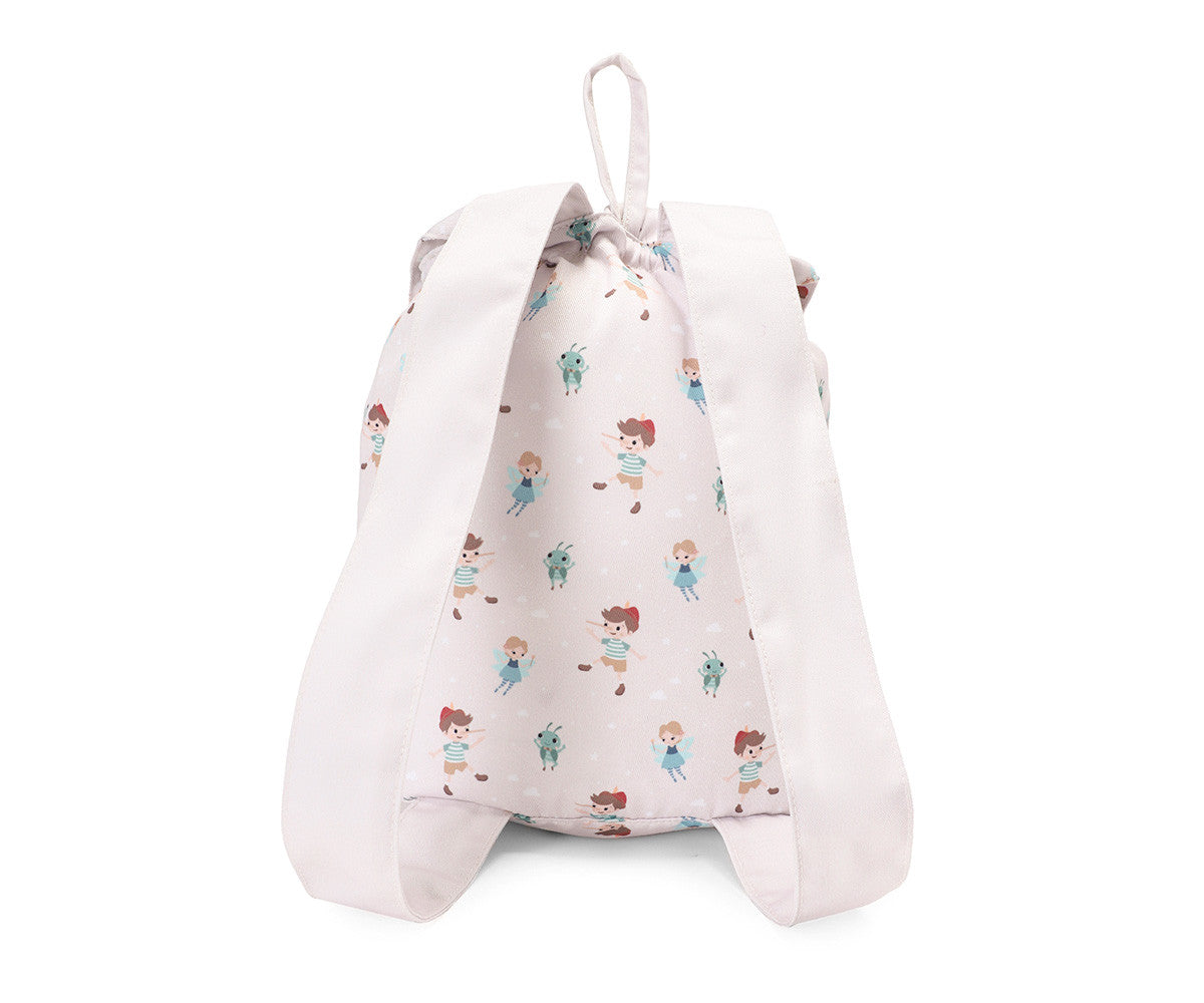 Zaino piccolo Tela The Wooden Boy Personalizzabile