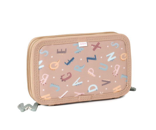 Astuccio Plumier Doppio Funny Letters