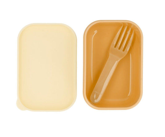 Bento Box Tutete Apricot - Yellow Chess