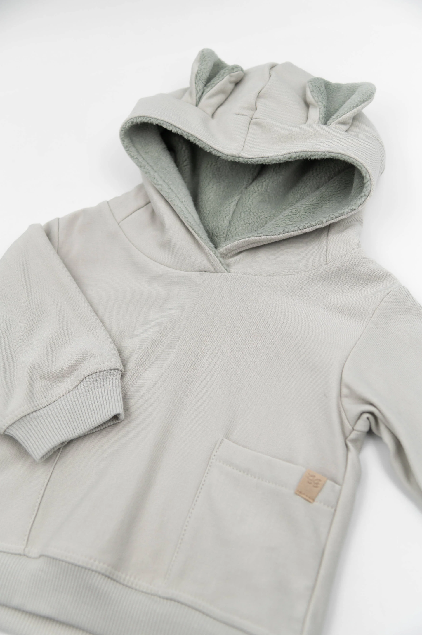 Maglia Hoodie con orecchie - Sky Grey