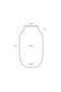 Vaso metal Oval Yellow