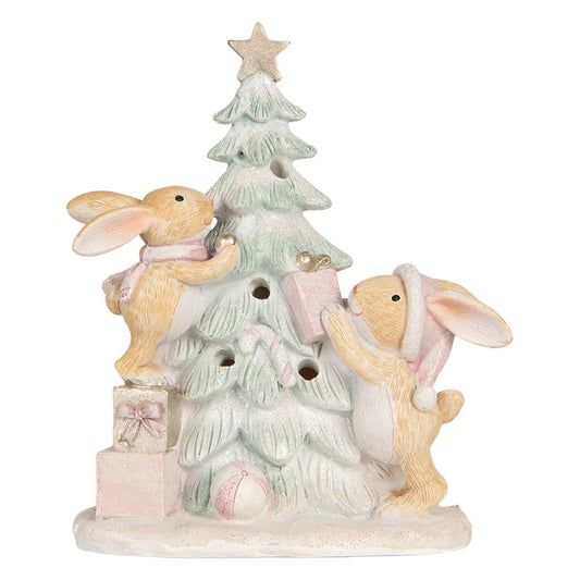 Decoro conigli con Led