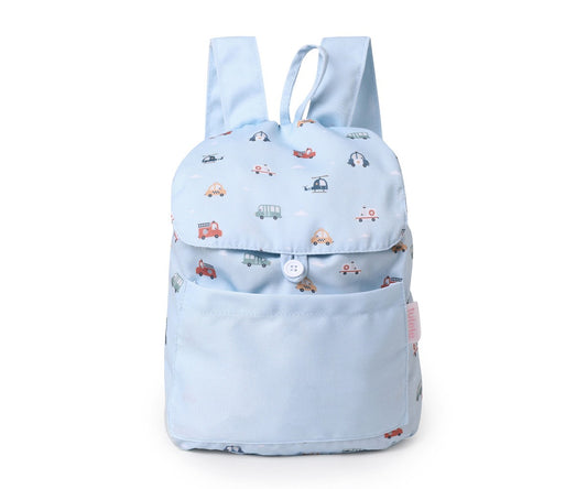 Zaino piccolo Tela City Cars Personalizzabile