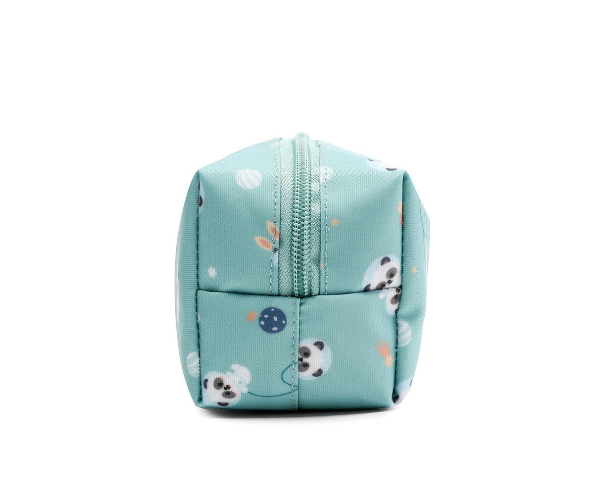Astuccio Scuola Pandas in Space Personalizzabile
