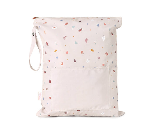 Borsa impermeabile Grande Geometric Nature Personalizzabile