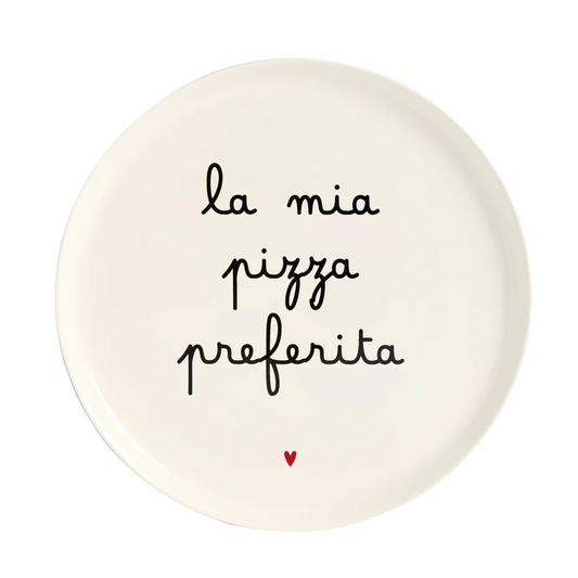 Piatto pizza La mia pizza preferita