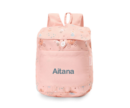 Zaino piccolo Tela Mouse Fairies Personalizzabile