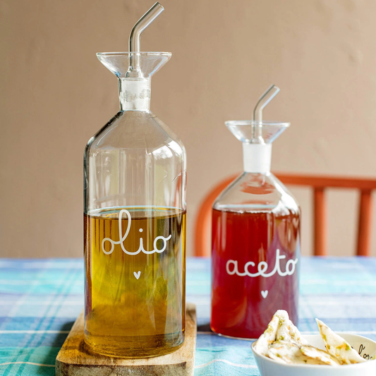 Bottiglia olio Olio cuore