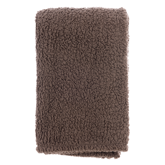 Plaid Sherpa marrone