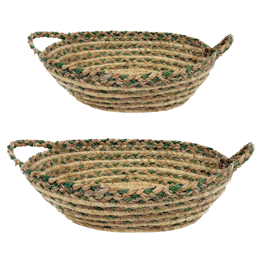 Cesto rotondo con manici