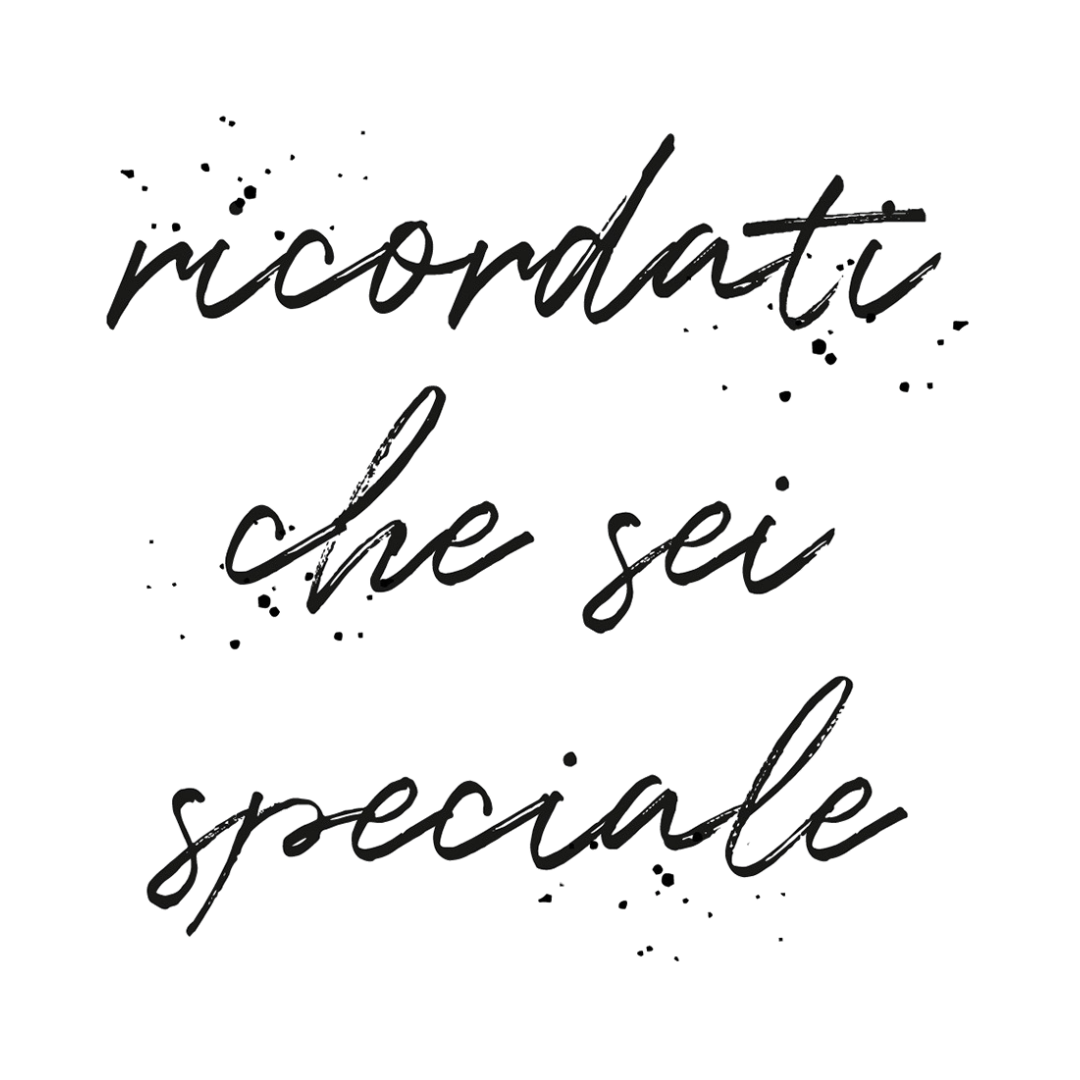 Cuore “Ricordati che sei speciale”