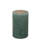 Candela cilindro verde